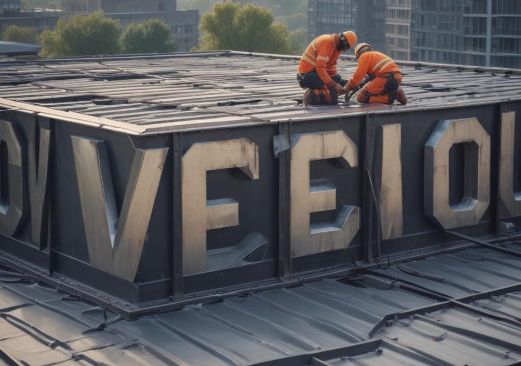 Изготовление букв для крышных установок: типы, материалы и факторы, влияющие на стоимость