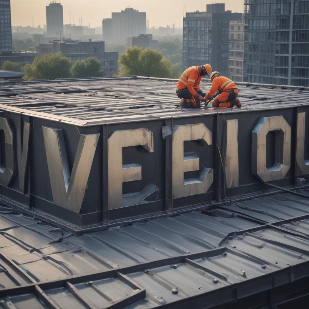 Изготовление букв для крышных установок: типы, материалы и факторы, влияющие на стоимость