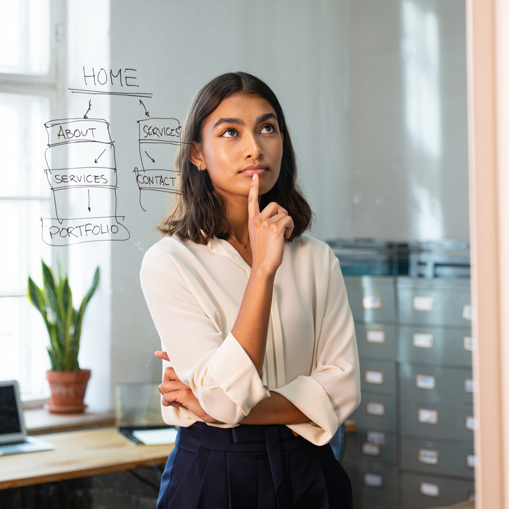 Региональный онлайн-ресурс организации: структура разделов и доступная информация