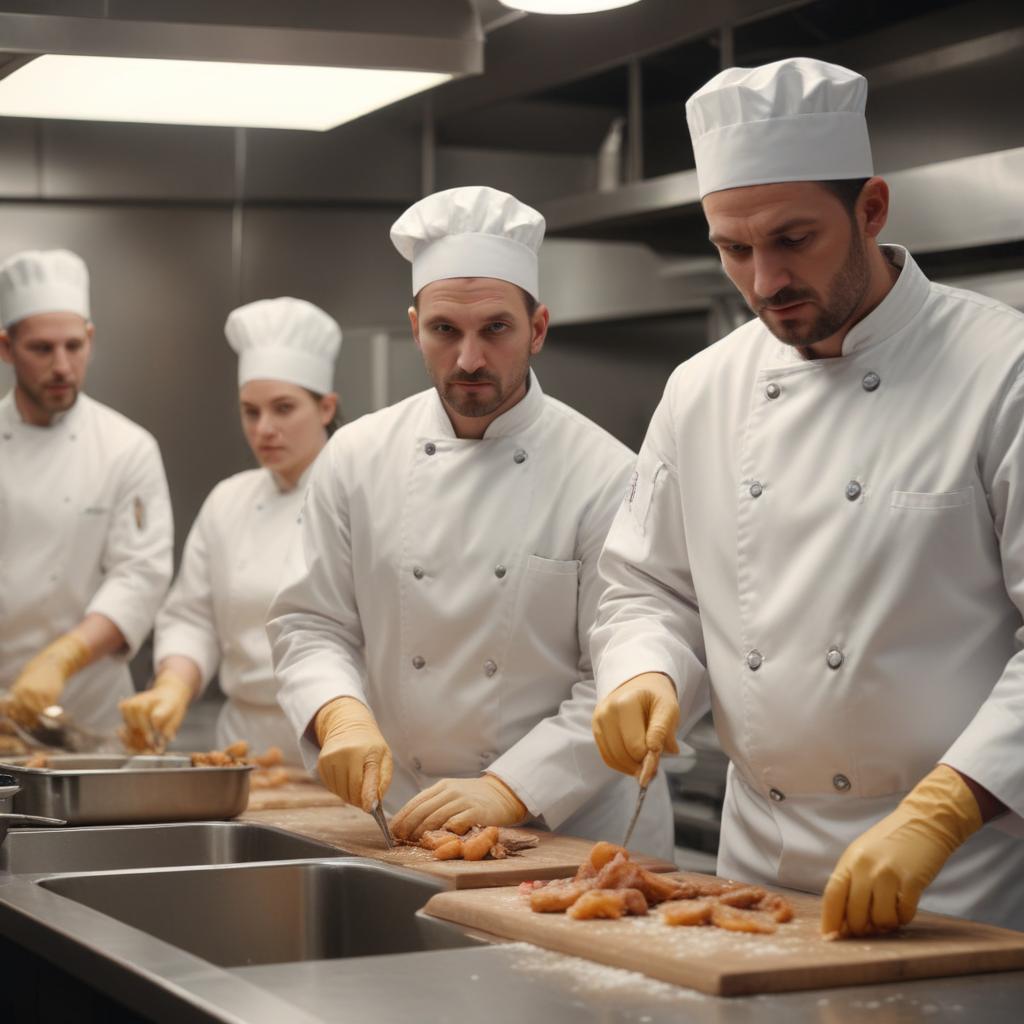 Профессиональная одежда повара: элементы, материалы и требования к гигиене и безопасности