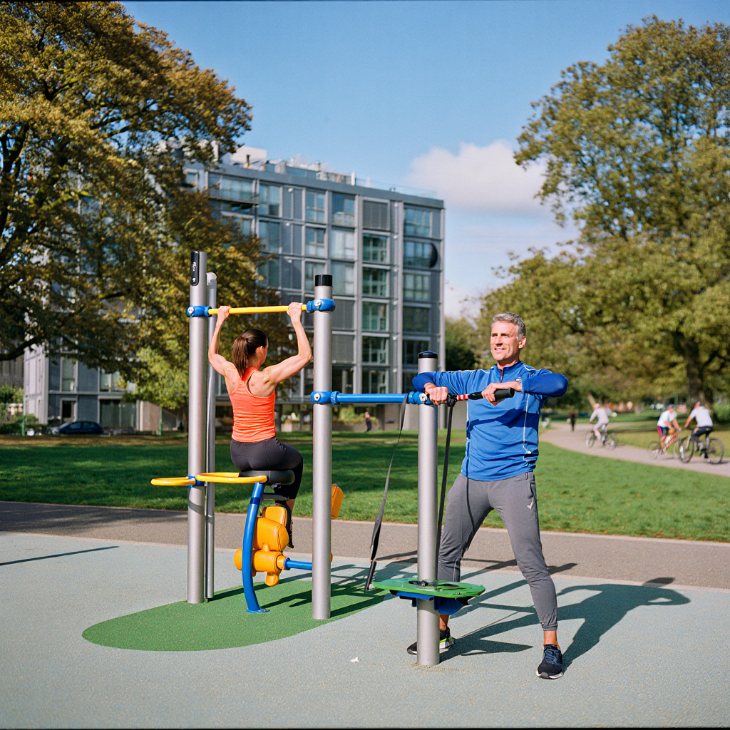 Спортивное оборудование для уличных площадок